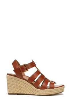 Vionic Jaylah Brown Wedges