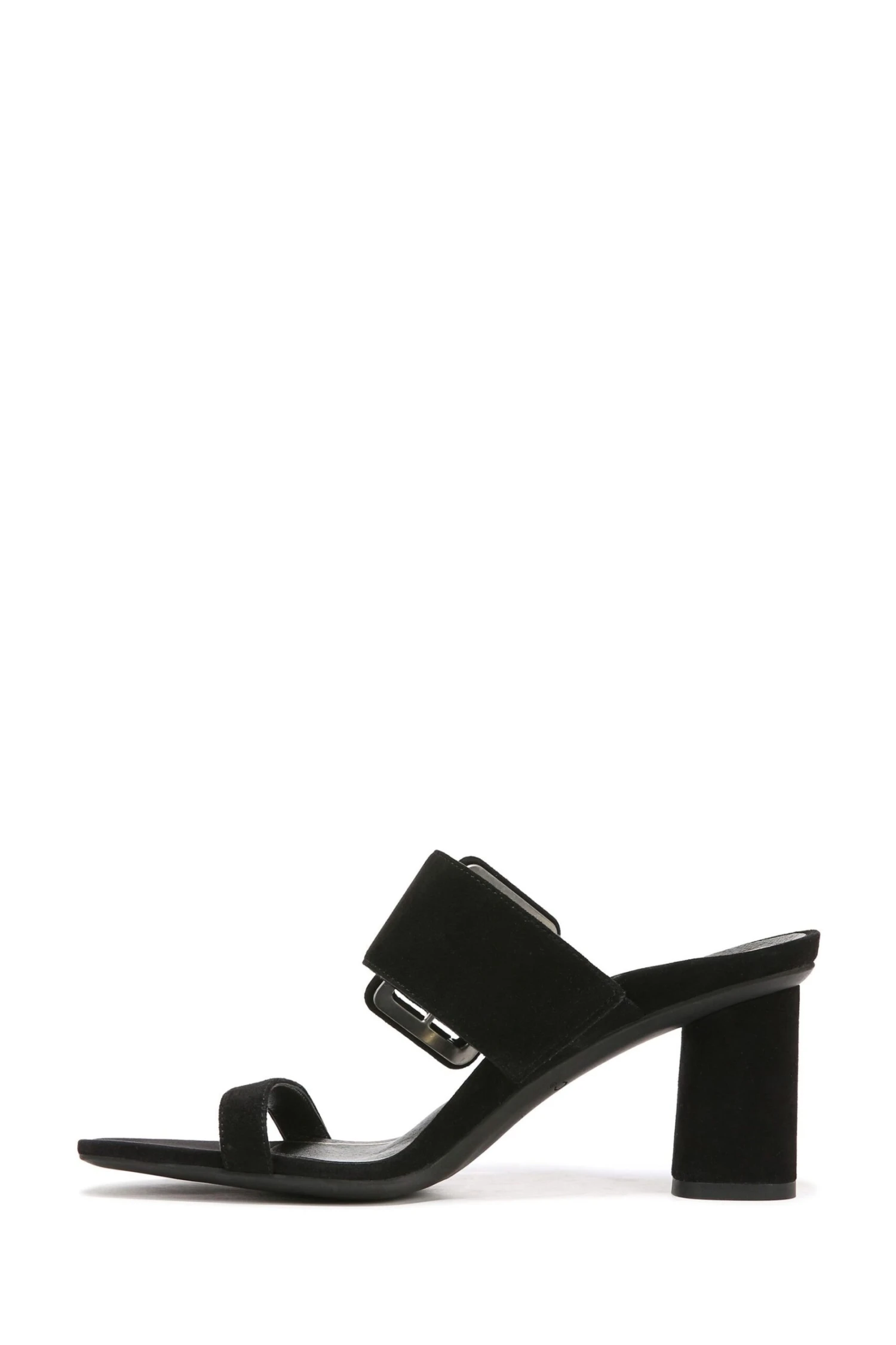 Vionic Black Suede Brookell Slides - Image 2