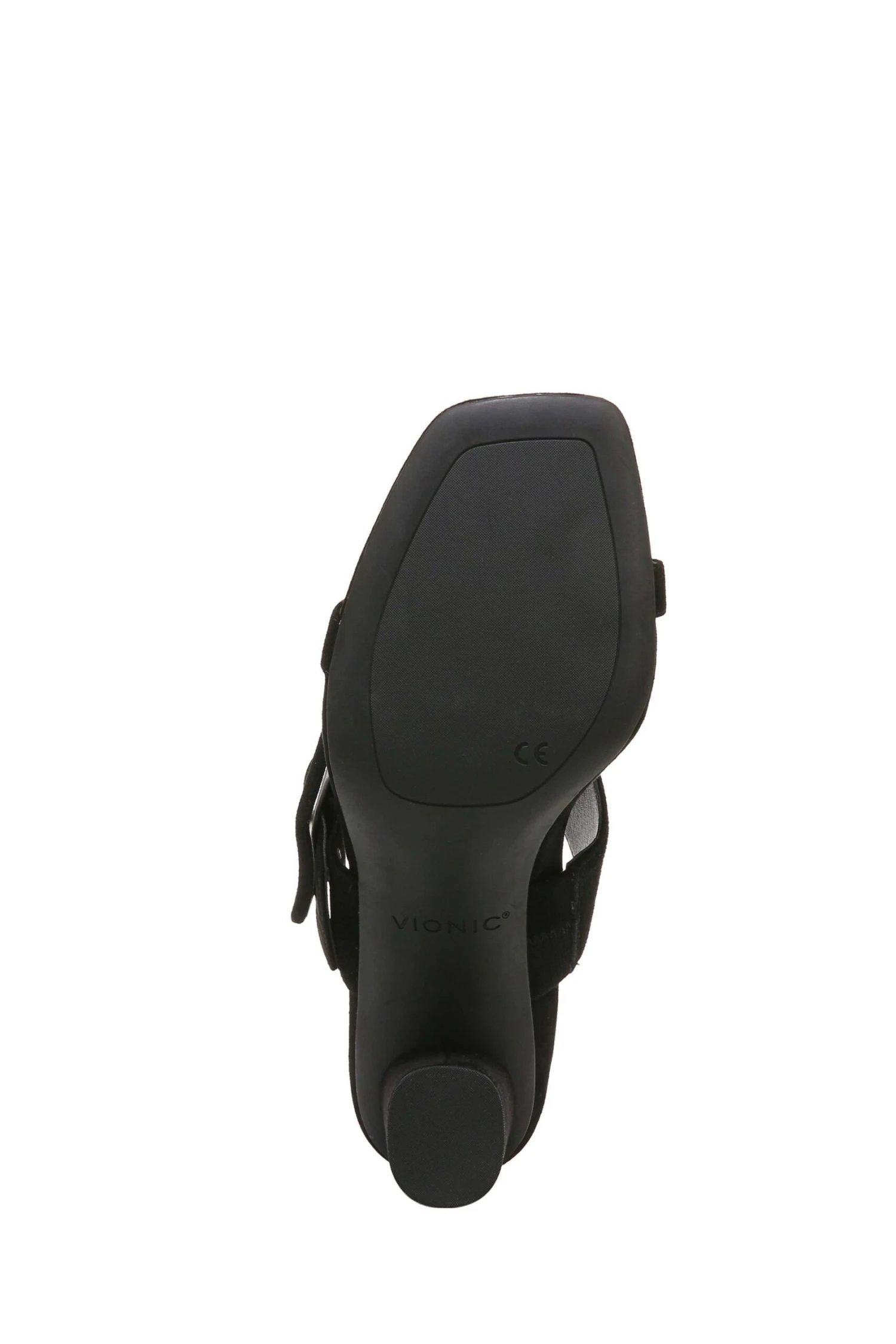 Vionic Black Suede Brookell Slides - Image 6