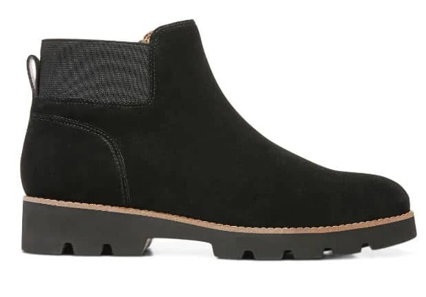 Vionic Women's Brionie Boot Black Suede - Image 3