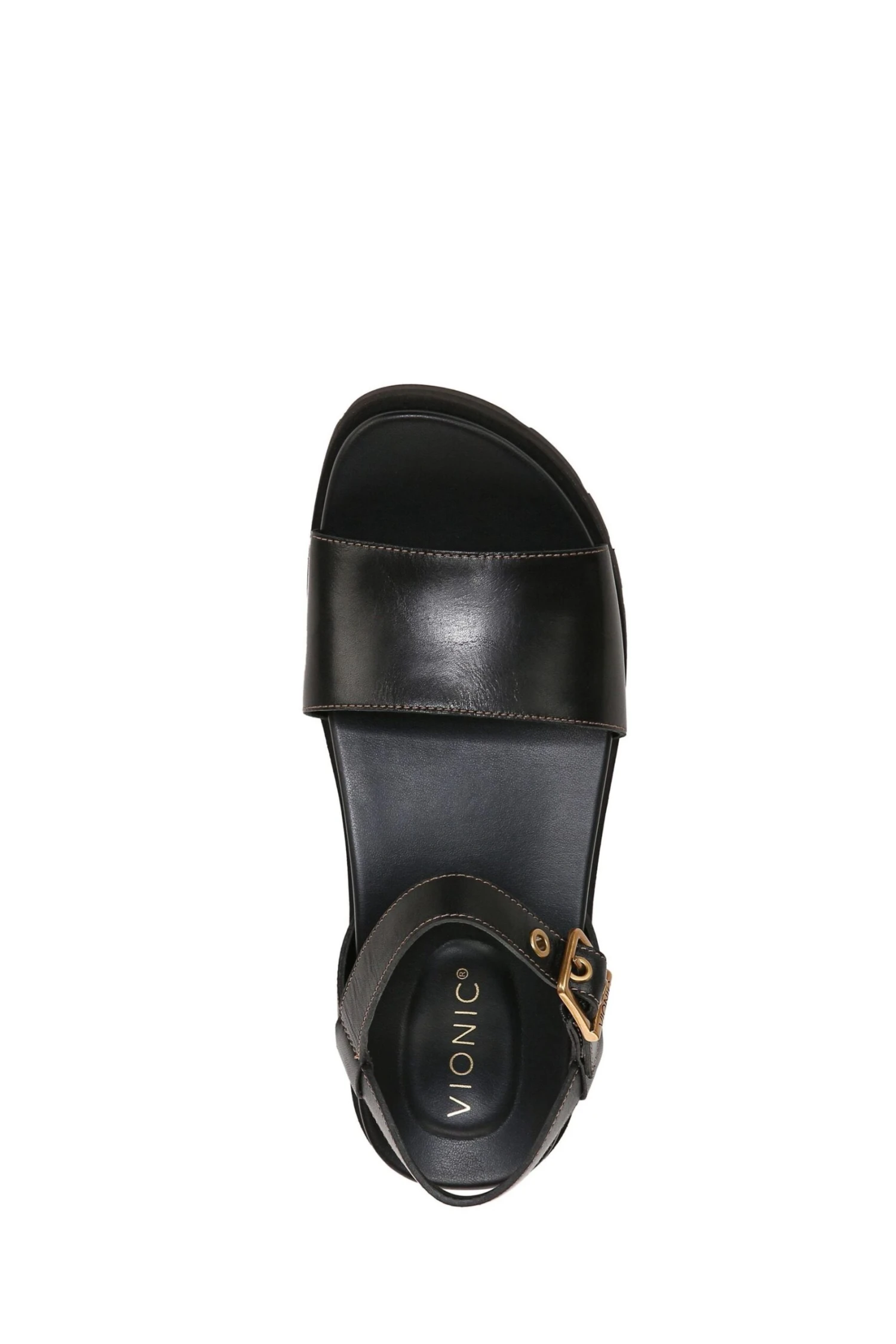 Vionic Black Leather Jamie Sandals - Image 5