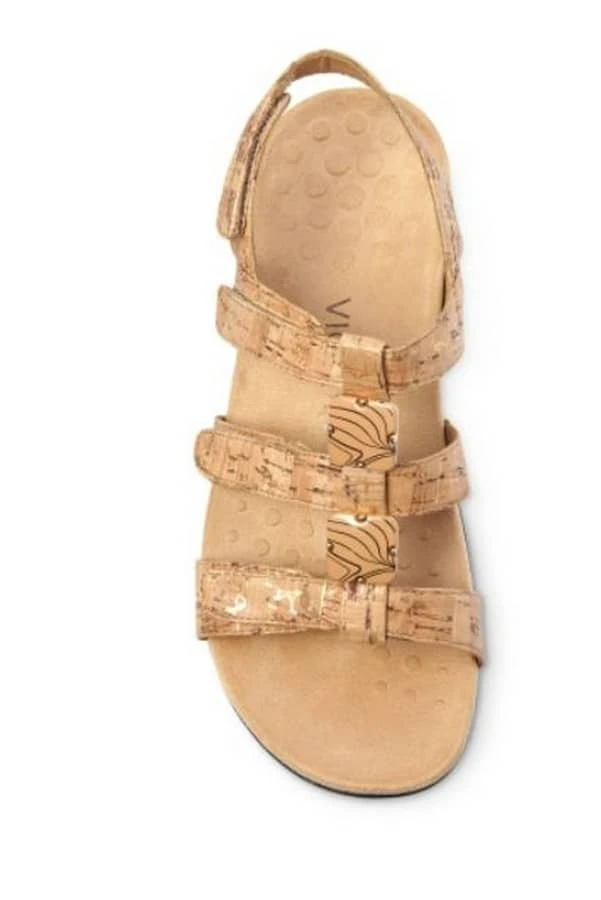 Vionic Women's Amber Sandals Gold Cork - Image 6