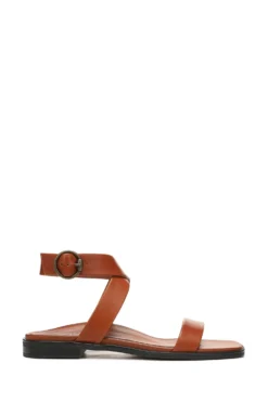 Vionic Anaya Brown Espresso Leather Sandals