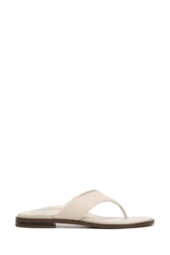 Vionic Cream Agave Leather Sandals