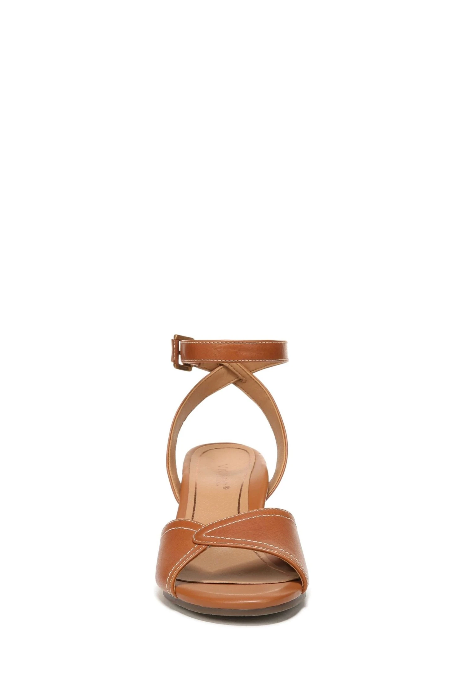 Vionic Isadora Brown Leather Sandals - Image 3