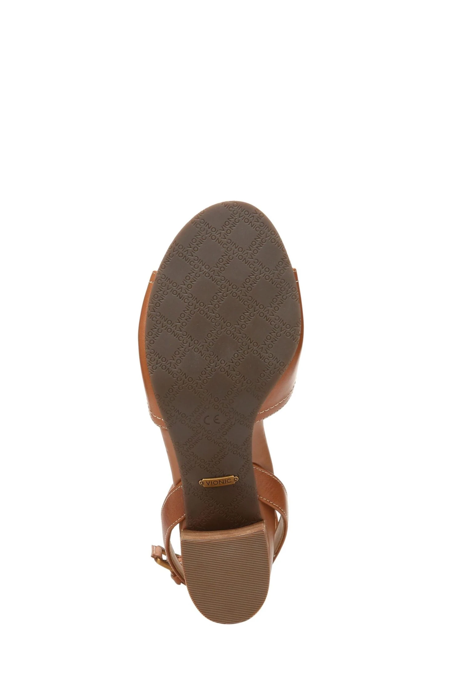 Vionic Isadora Brown Leather Sandals - Image 6