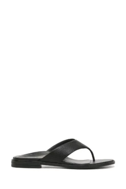 Vionic Agave Black Leather Sandals