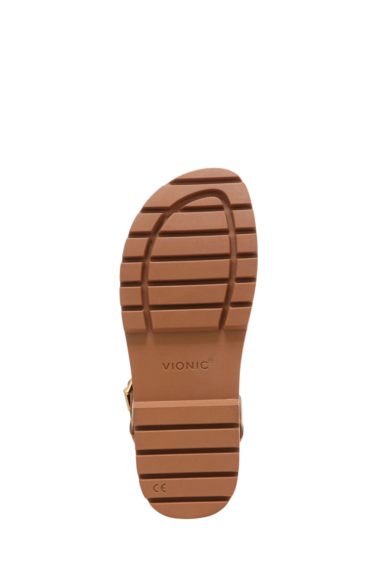 Vionic Jamie Brown Leather Sandals - Image 6