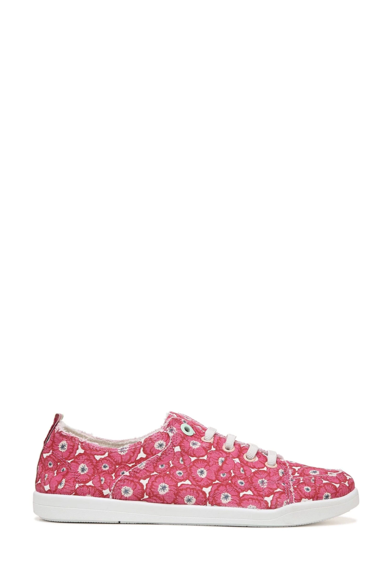 Vionic Pink Stargazer Poppy Print Pismo Sneakers