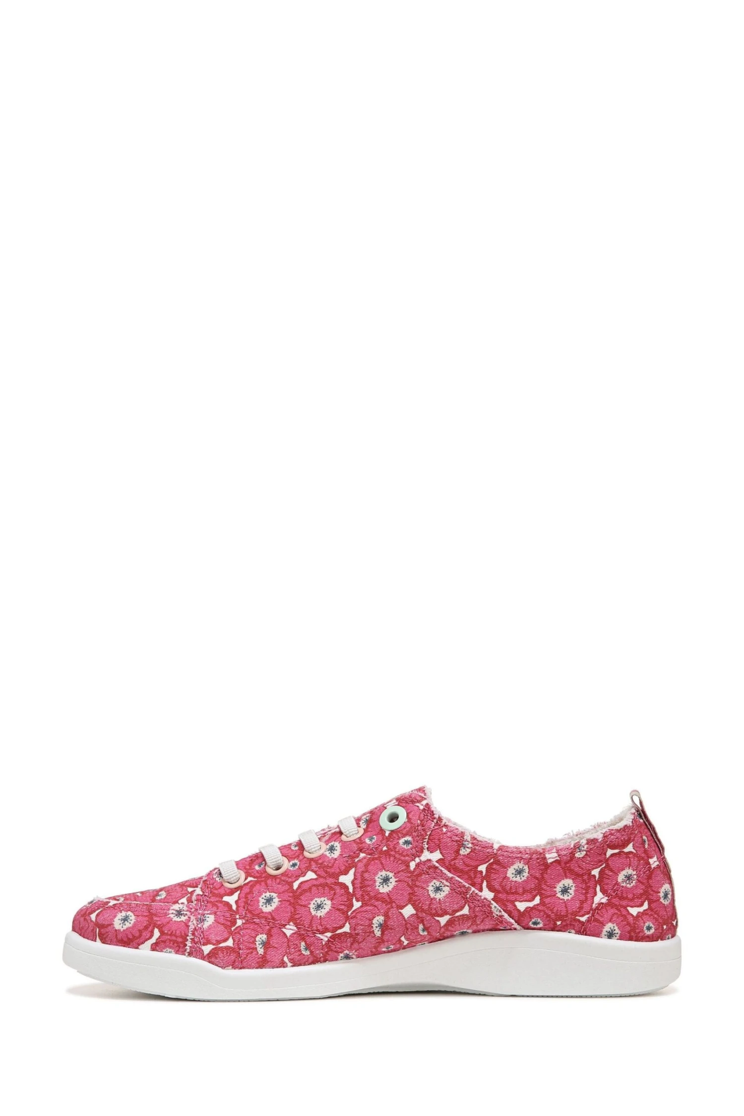 Vionic Pink Stargazer Poppy Print Pismo Sneakers - Image 2