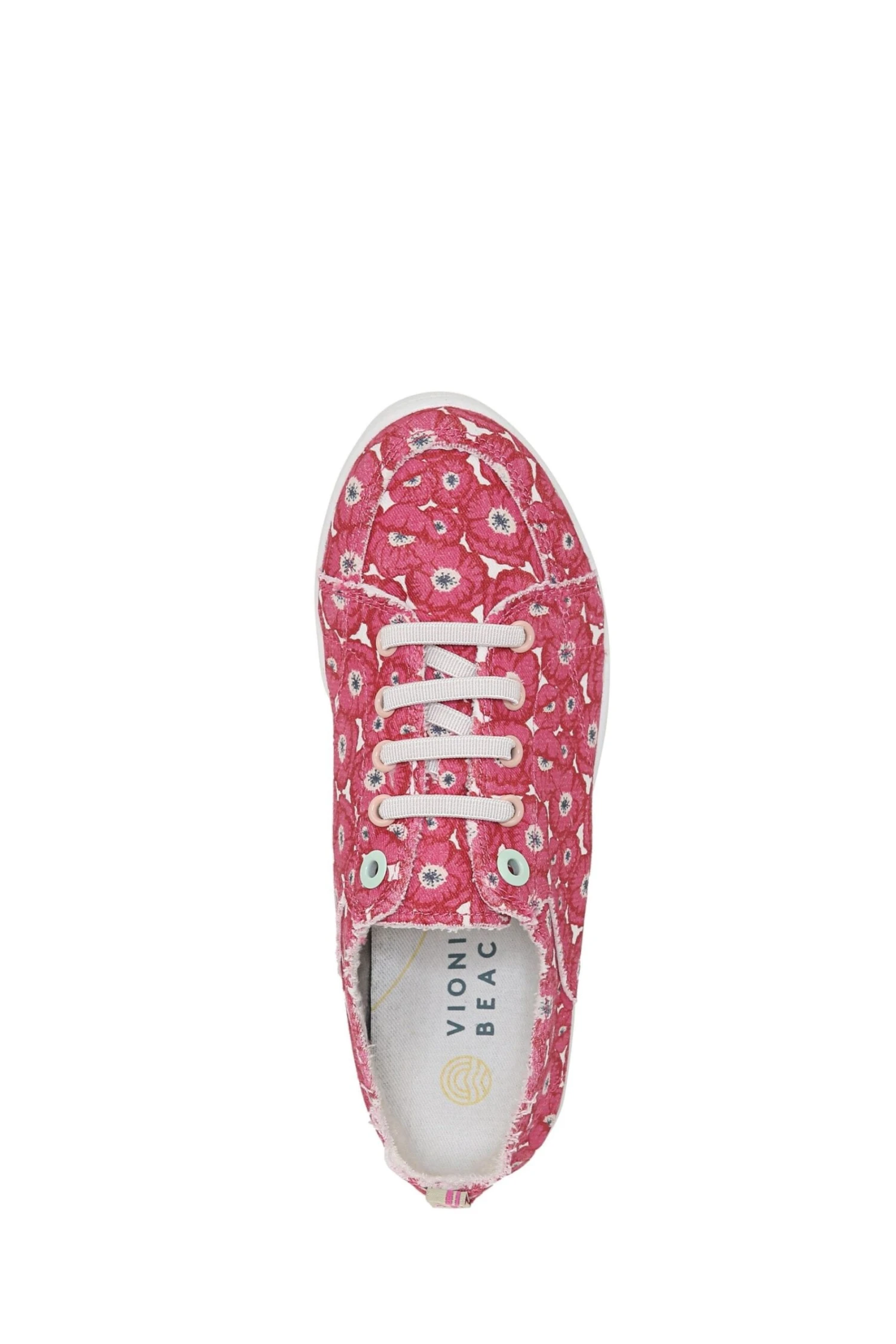 Vionic Pink Stargazer Poppy Print Pismo Sneakers - Image 5
