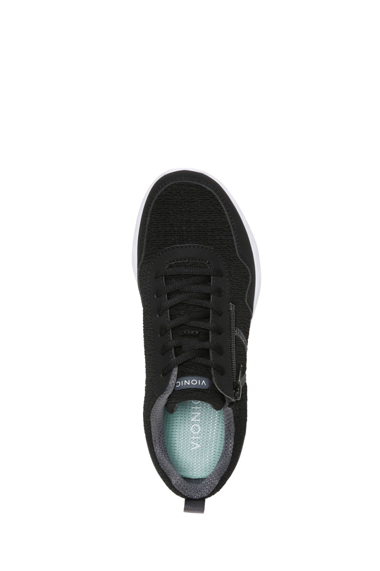 Vionic Jetta Black Lace Up Trainers - Image 7