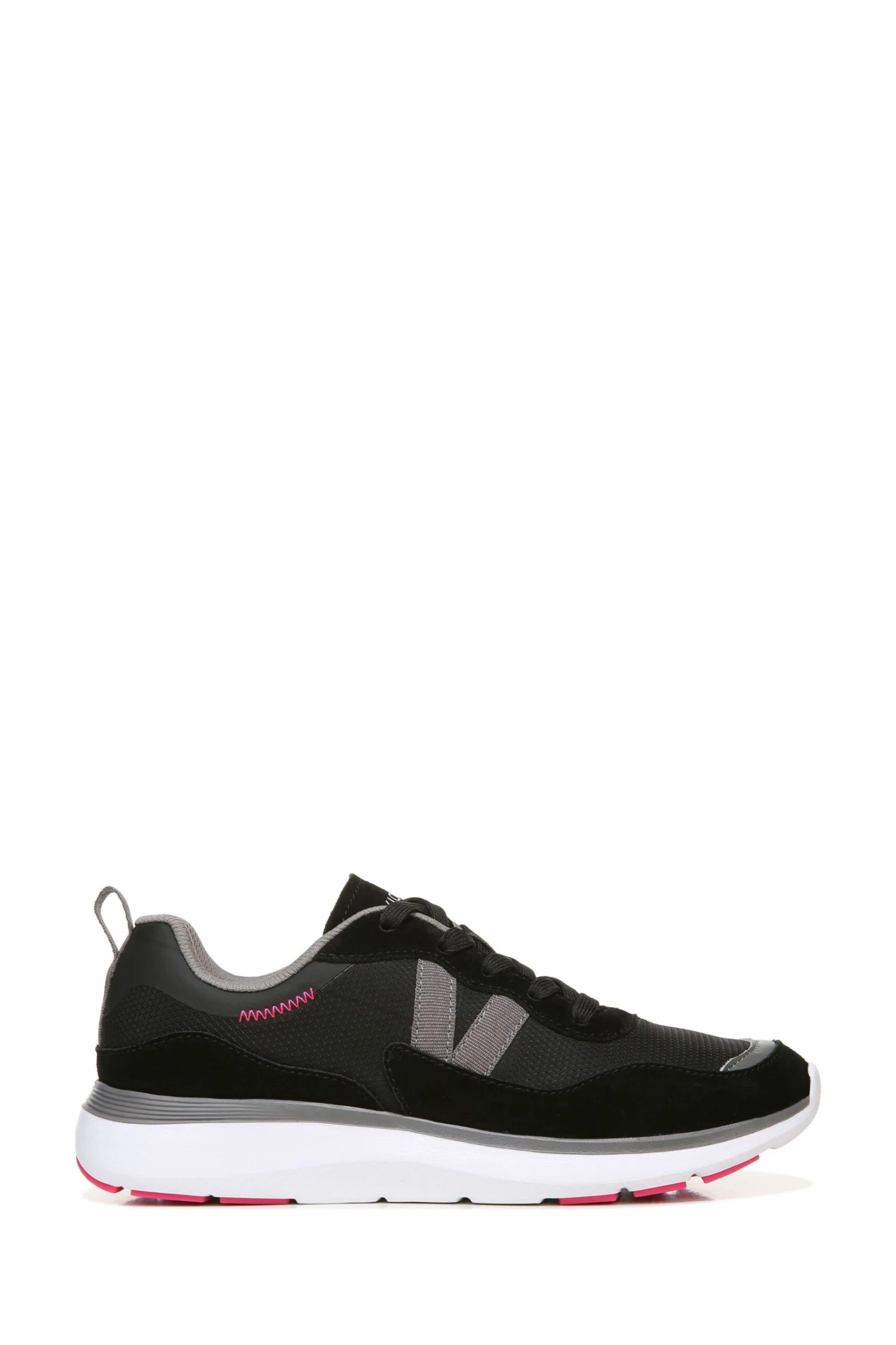Vionic Ayse Lace Up Black Trainers