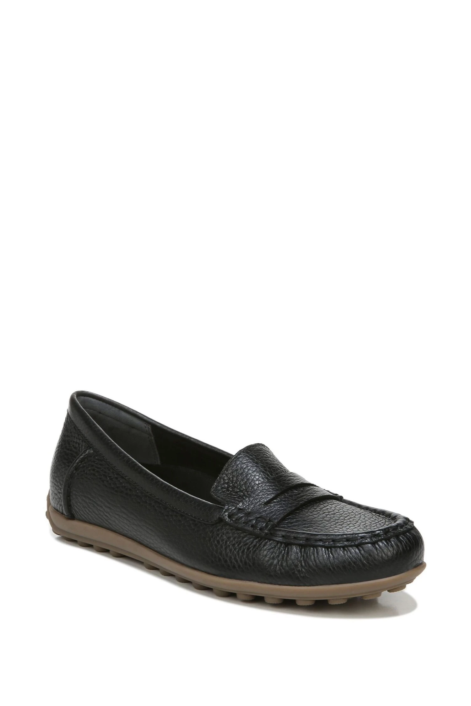 Vionic Marcy Black Tumbled Slip On Shoes - Image 3