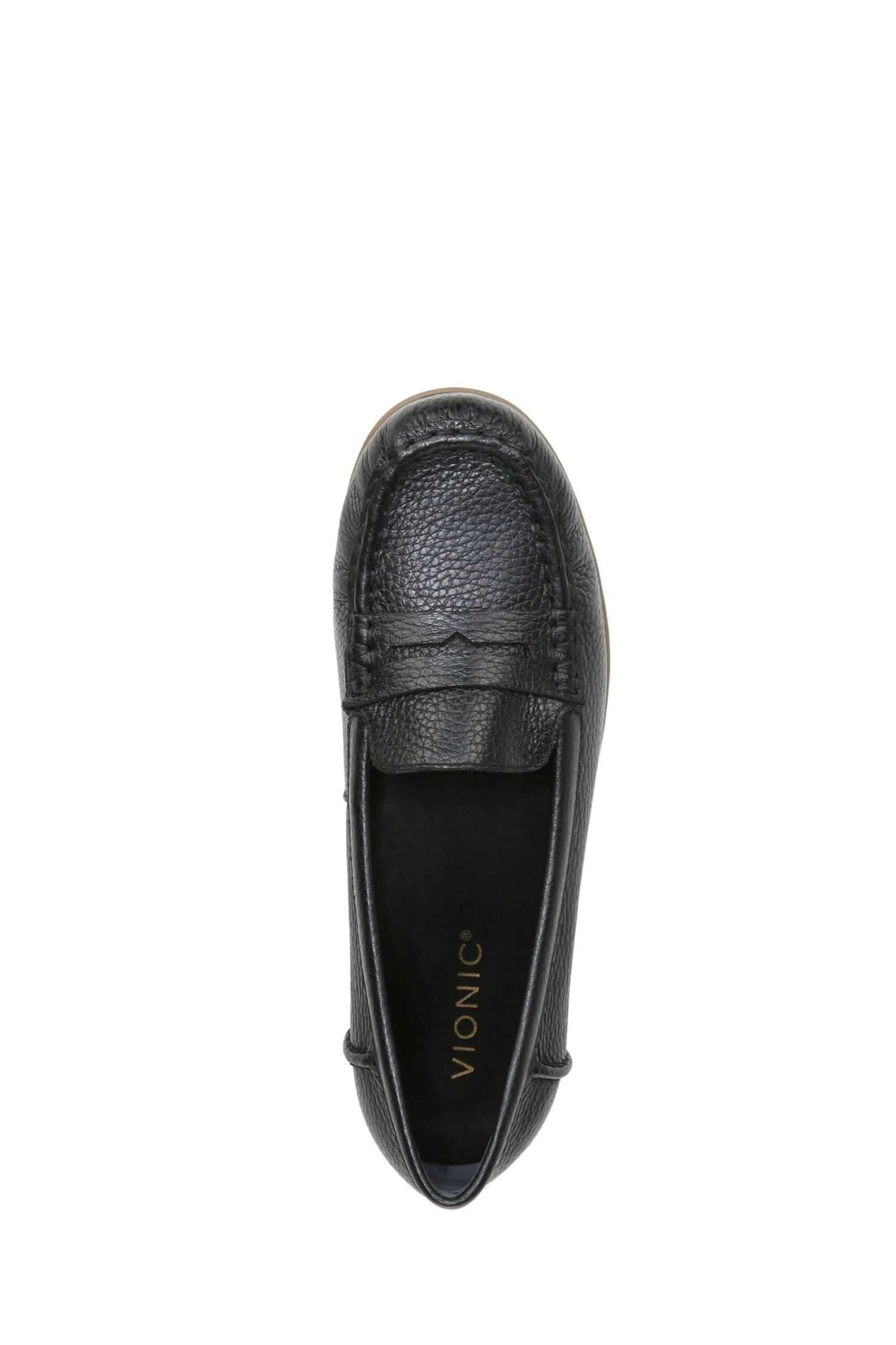 Vionic Marcy Black Tumbled Slip On Shoes - Image 6