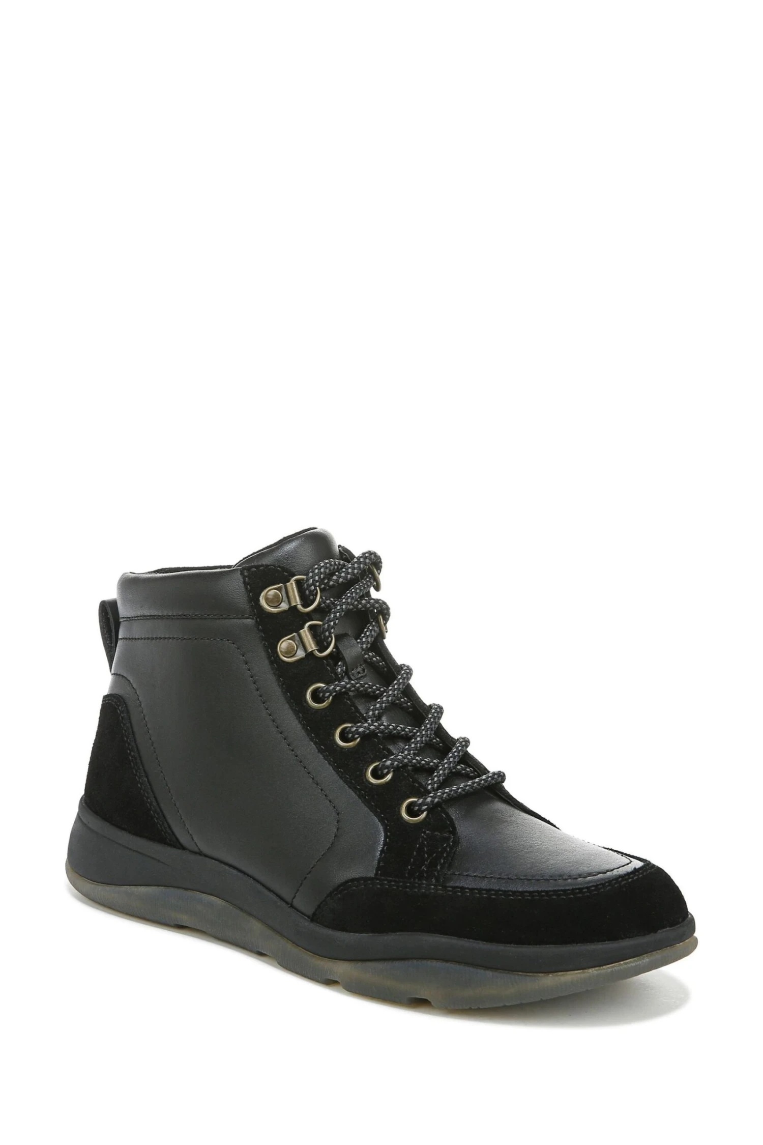 Vionic Whitley Black Leather Chukka High Tops - Image 3