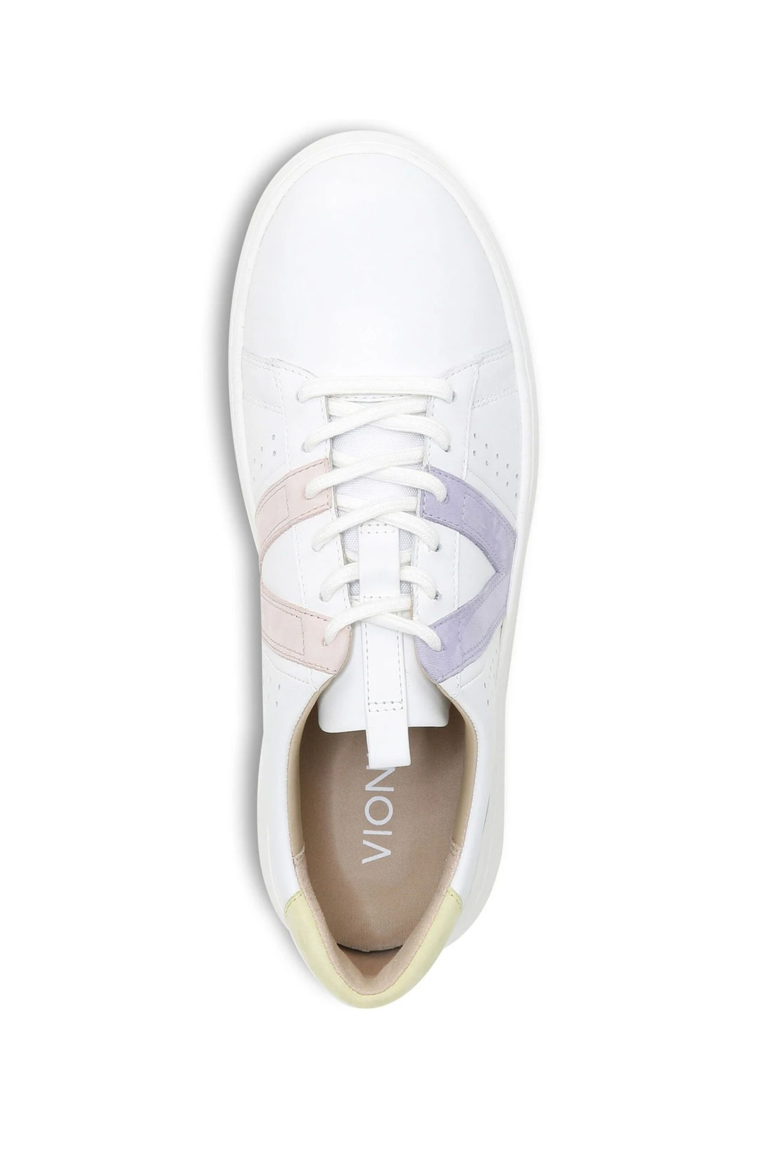 Vionic Simasa White Cup Sole Sneaker Trainers - Image 6