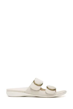 Vionic Cream Corlee Slider Sandals