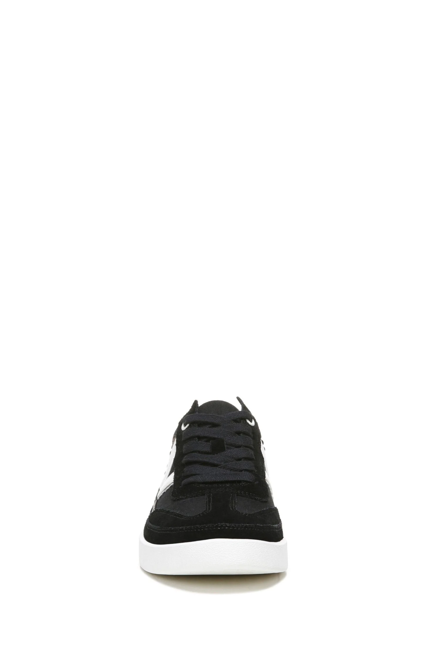 Vionic Mylie Black Canvas Lace Up Trainers - Image 4
