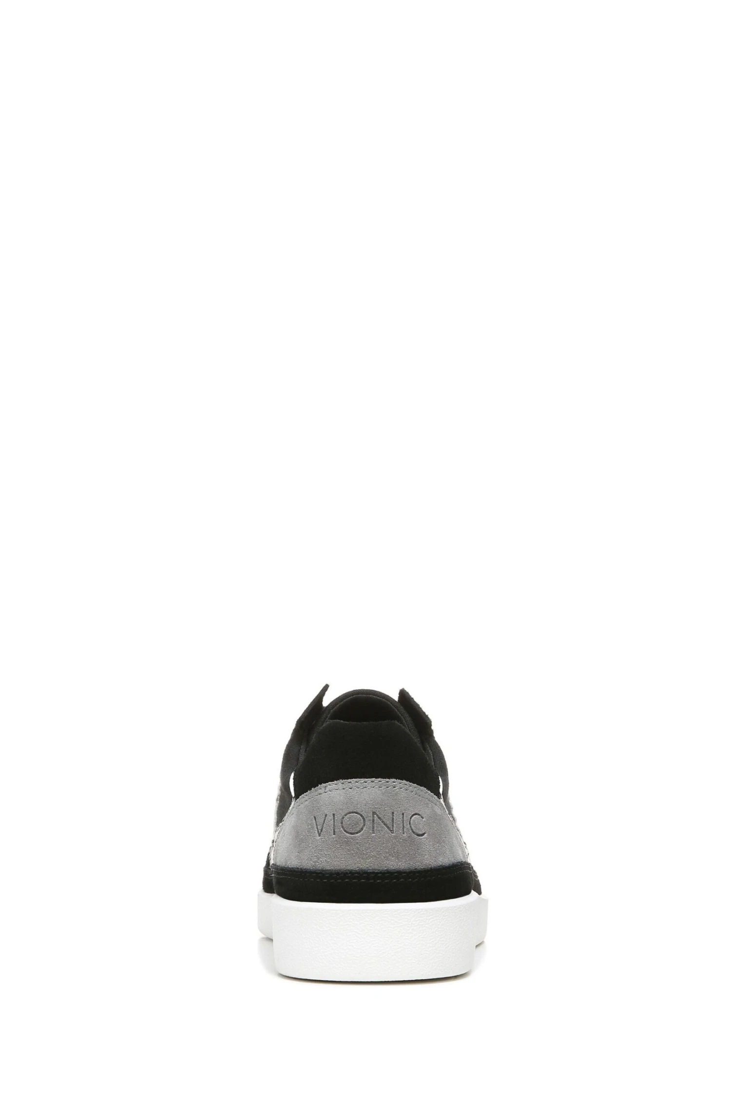 Vionic Mylie Black Canvas Lace Up Trainers - Image 5