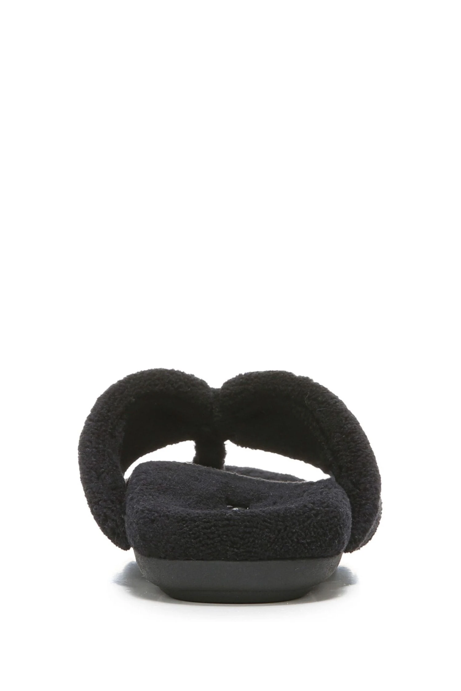 Vionic Lydia Black Terry Slippers - Image 5