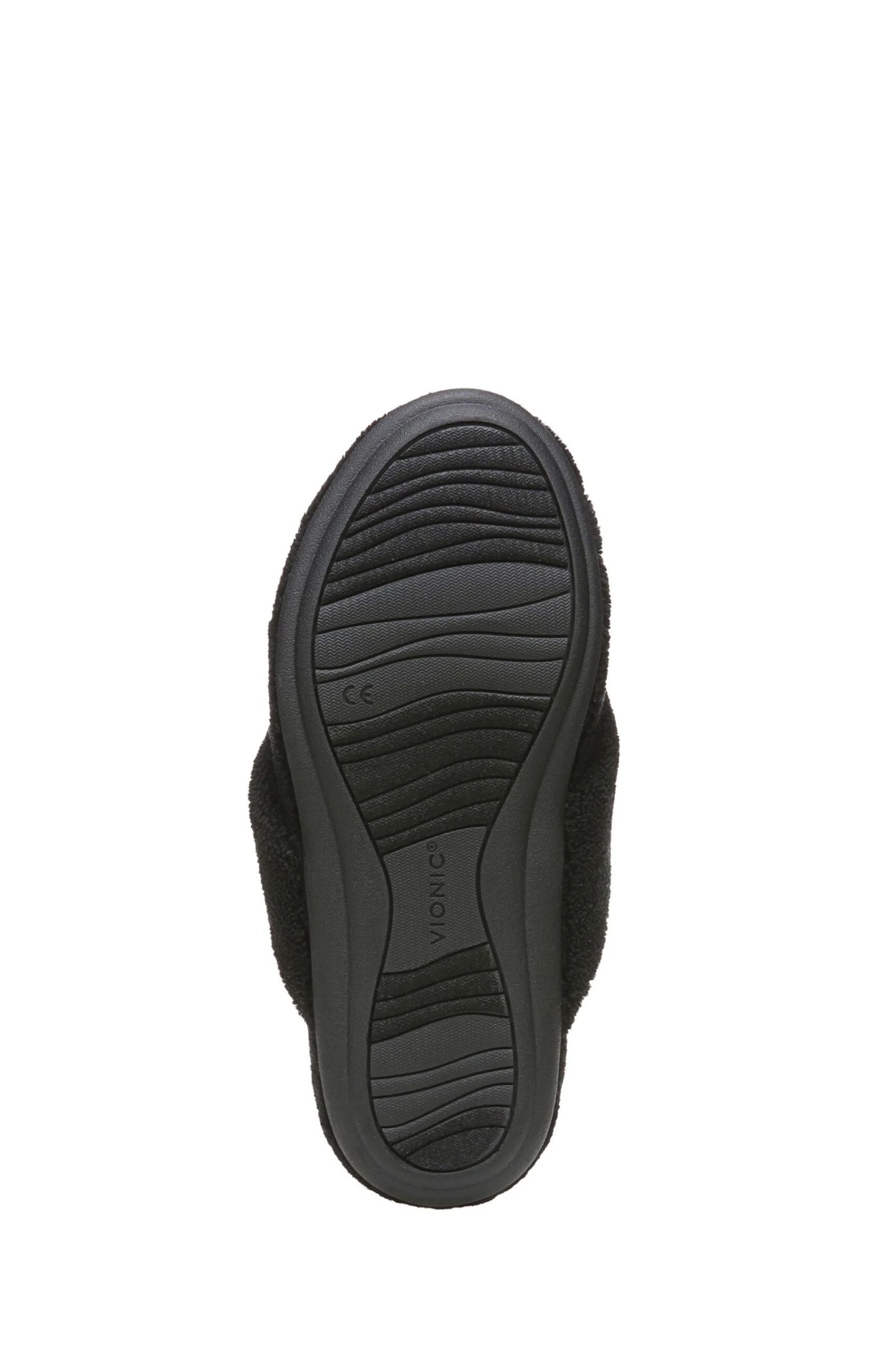 Vionic Lydia Black Terry Slippers - Image 6