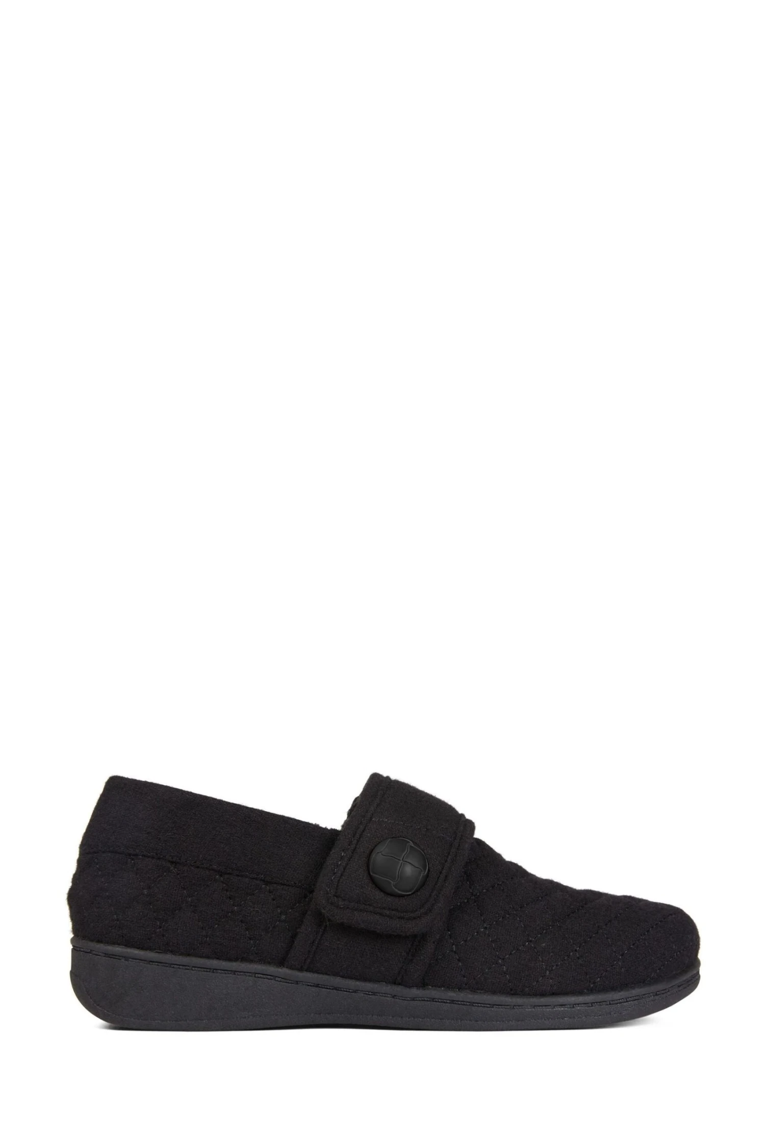 Vionic Jackie Black Slippers