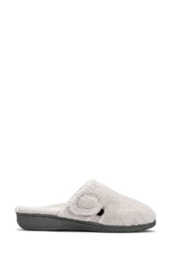 Vionic Grey Gemma Mule Slippers