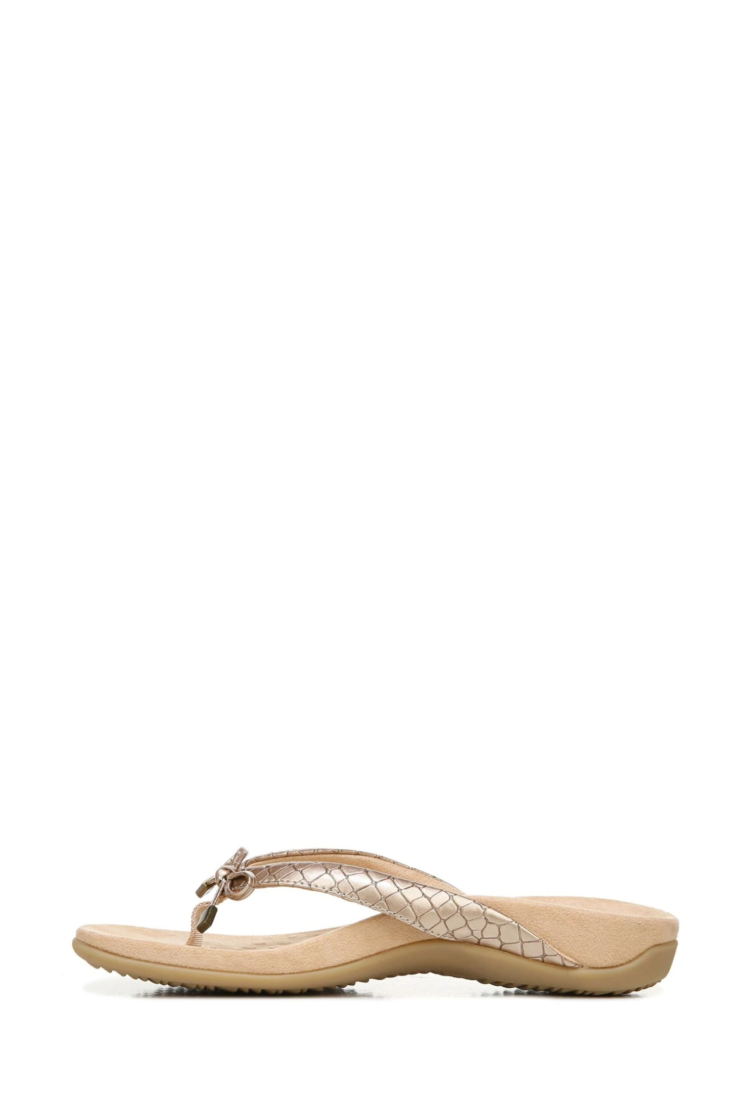 Vionic Gold Bella Thong Sandals - Image 2