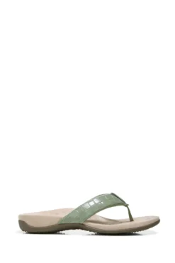 Vionic Green Layne Thong Sandals