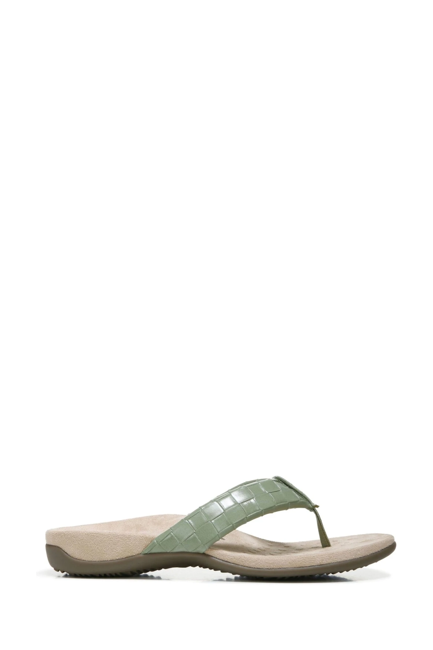 Vionic Green Layne Thong Sandals