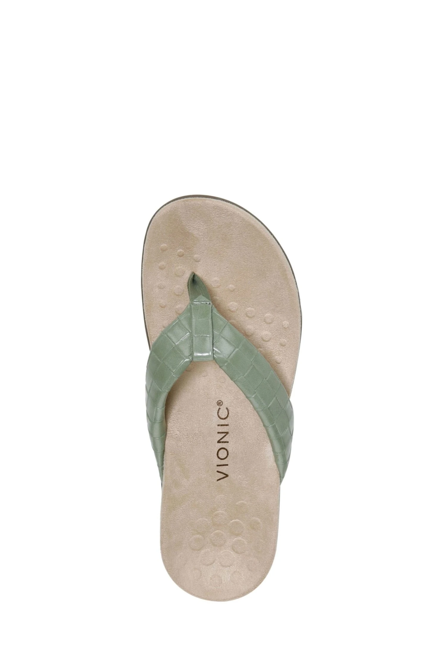Vionic Green Layne Thong Sandals - Image 4