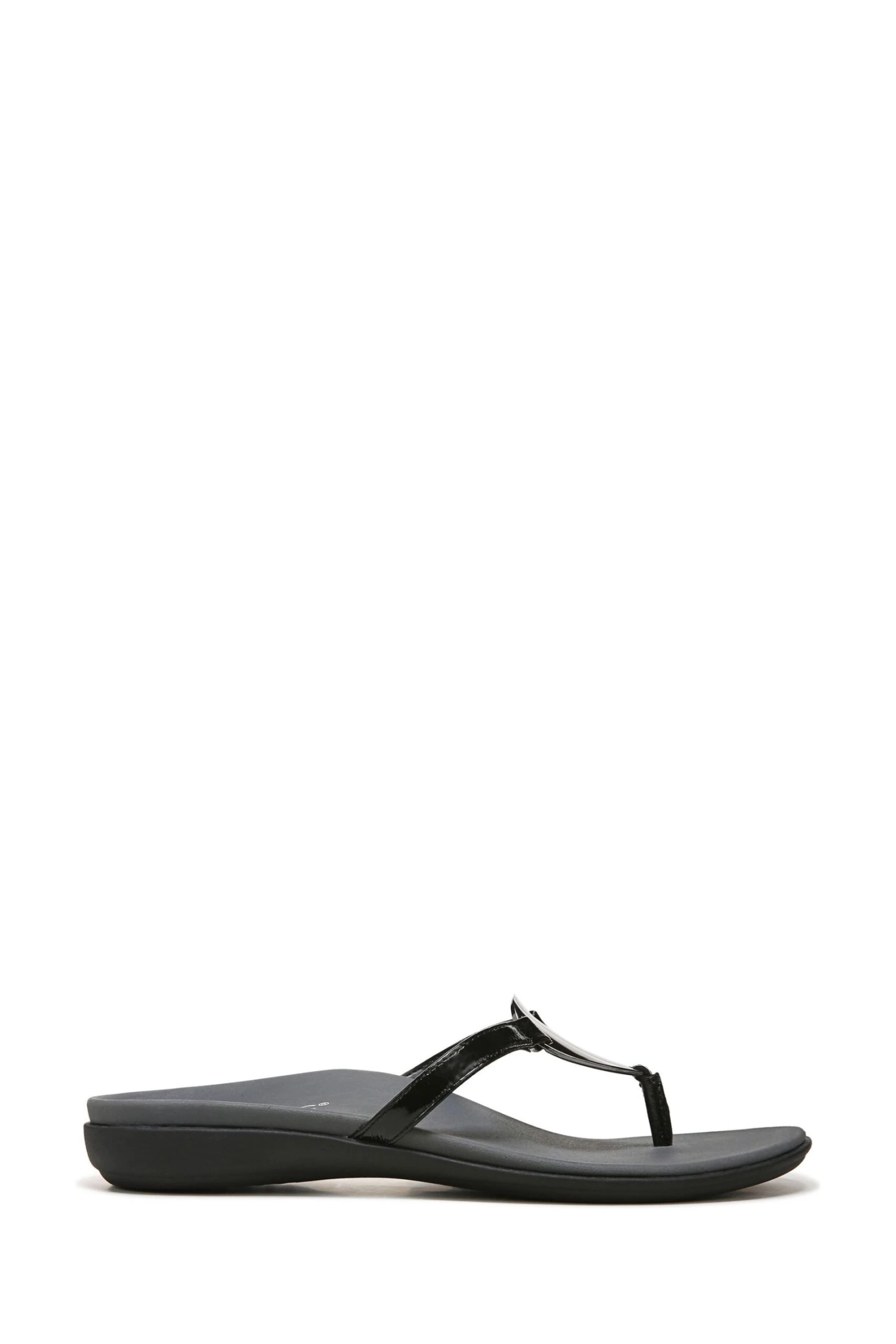 Vionic Raysa Thong Black Sandals