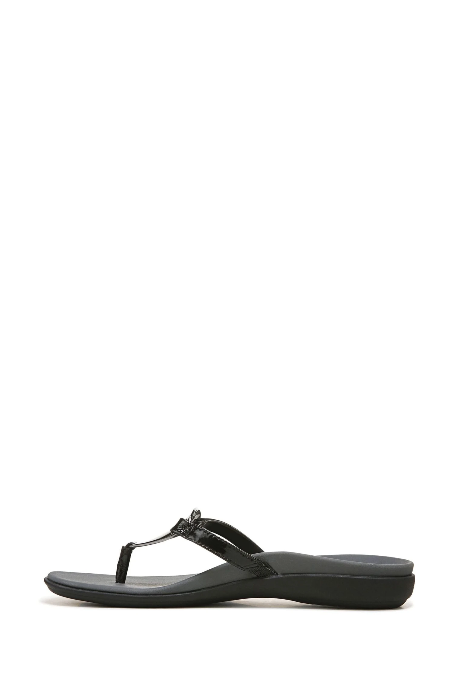 Vionic Raysa Thong Black Sandals - Image 2