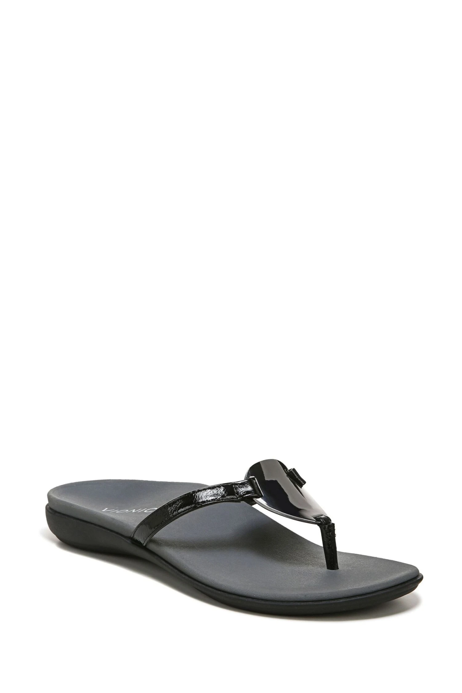 Vionic Raysa Thong Black Sandals - Image 3