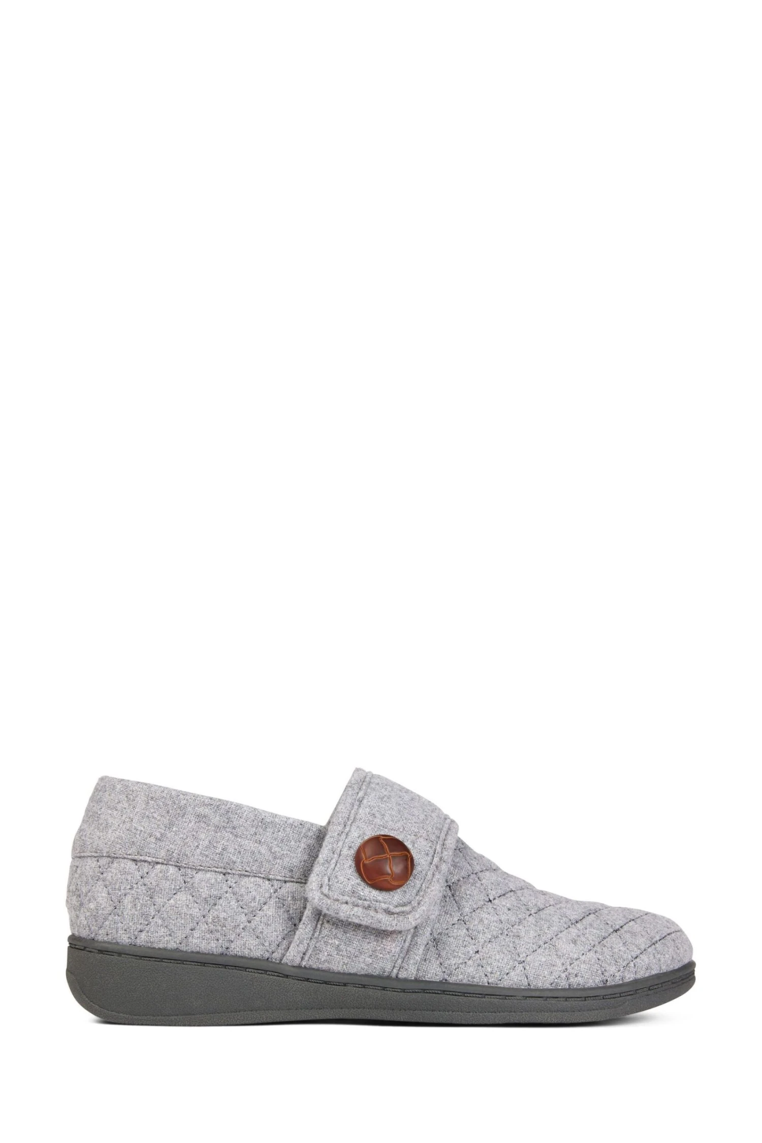 Vionic Grey Jackie Slippers