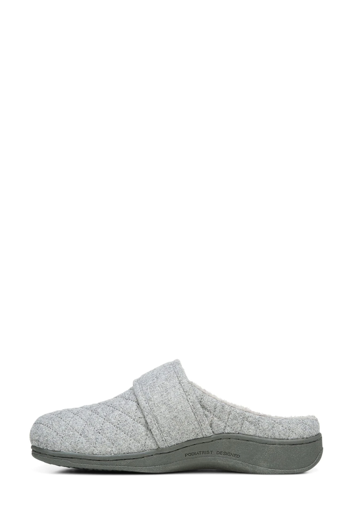 Vionic Grey Carlin Mule Slippers - Image 2