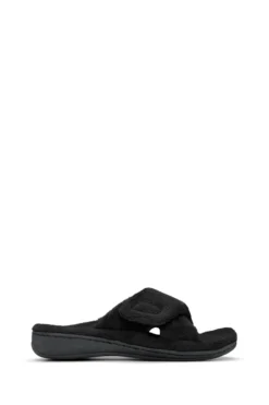 Vionic Relax Black Slider Slippers