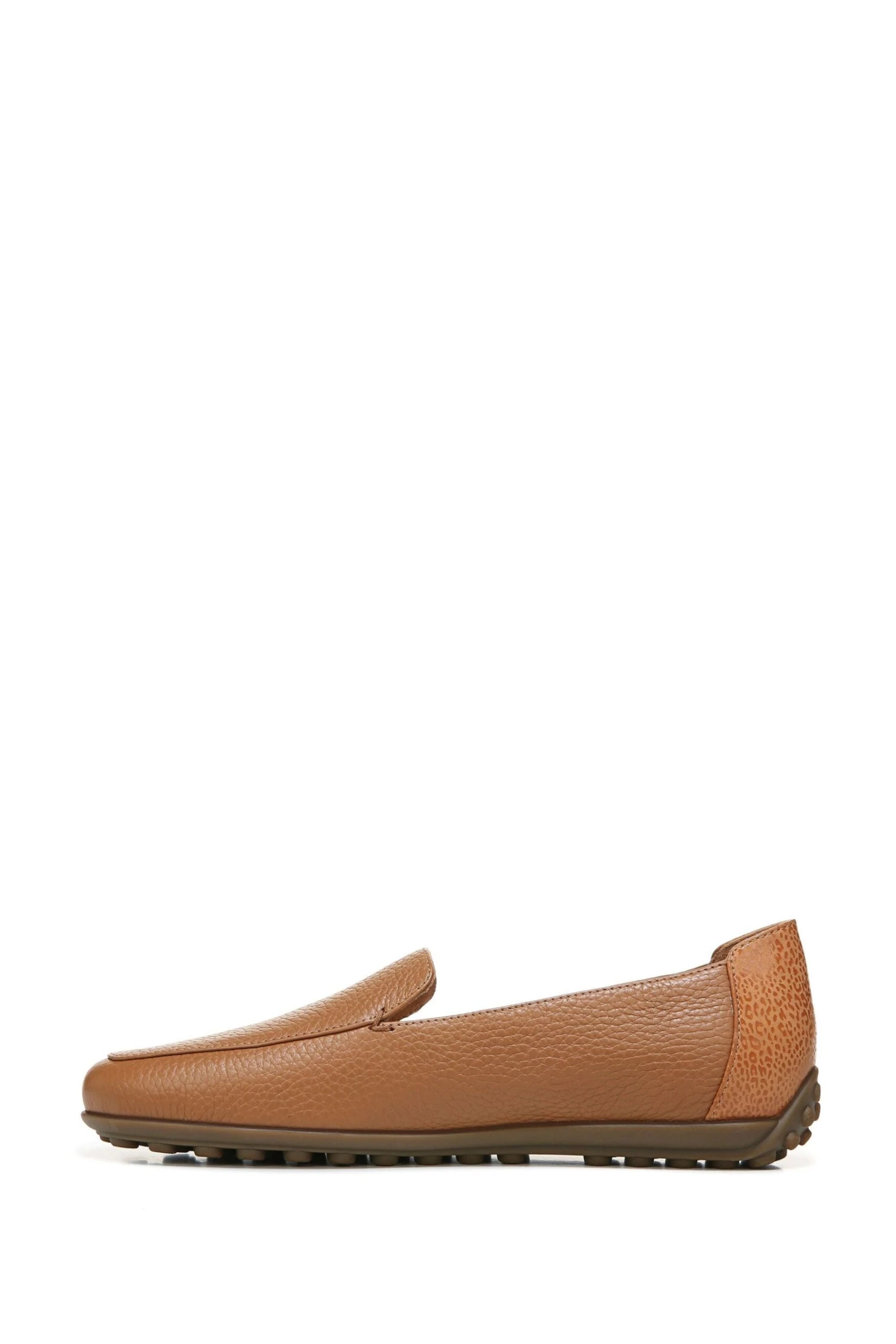 Vionic Elora Slip Ons Toffee Brown Leather Shoes - Image 2