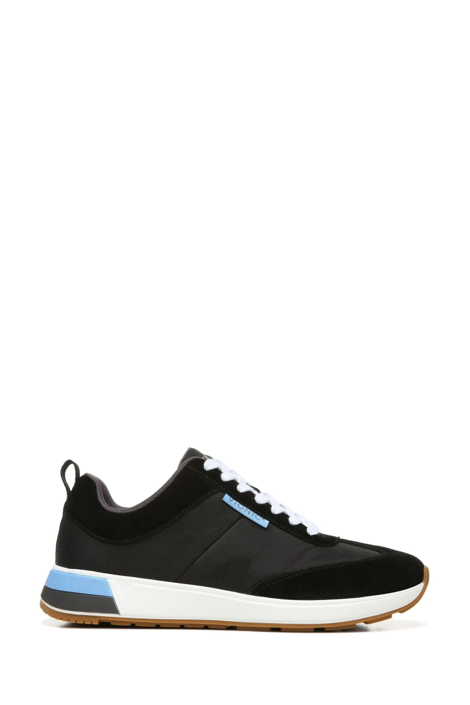 Vionic Breilyn Lace Up Black Trainers