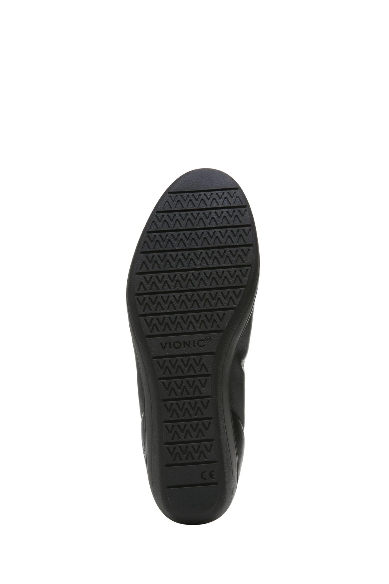 Vionic Jacey Wedge Black Slip On Shoes - Image 7