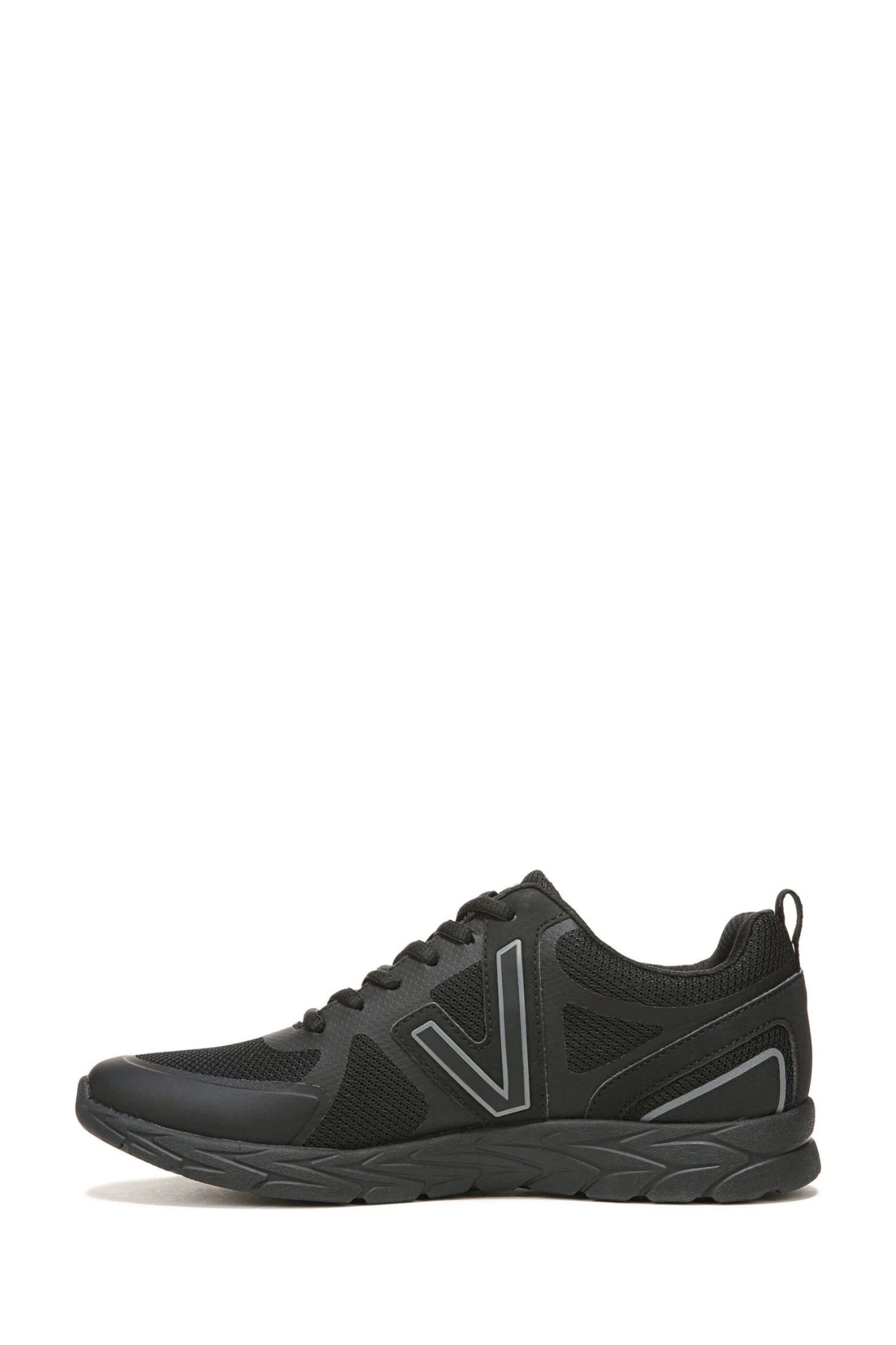 Vionic Miles II Lace Up Black Trainers - Image 2