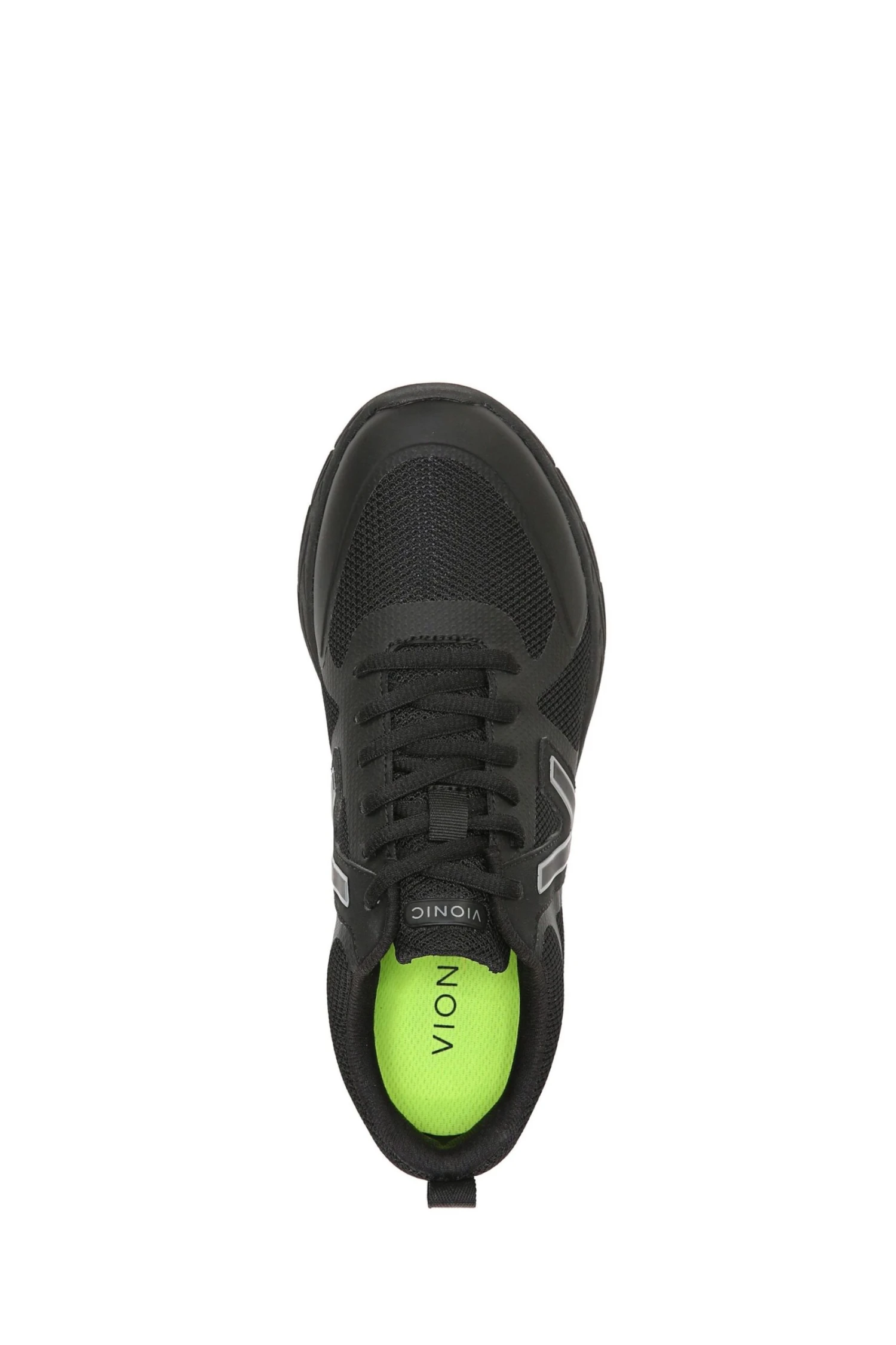Vionic Miles II Lace Up Black Trainers - Image 5