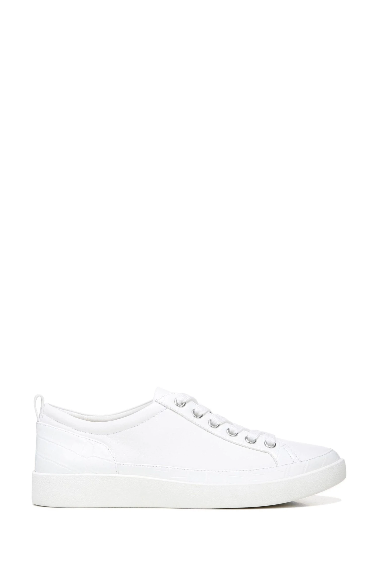 Vionic Winny Lace Up White Trainers