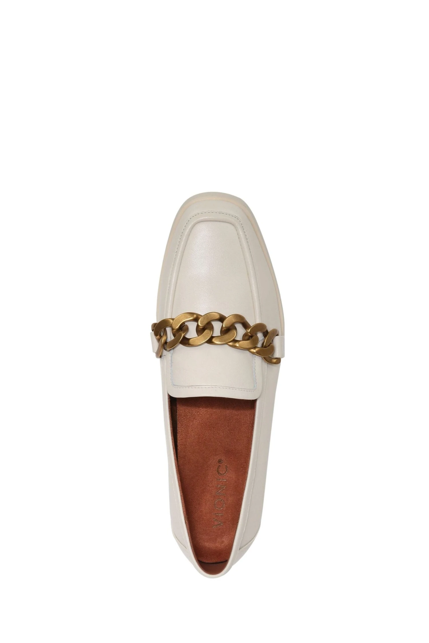 Vionic Cream Mizelle Leather Slip On Shoes - Image 6