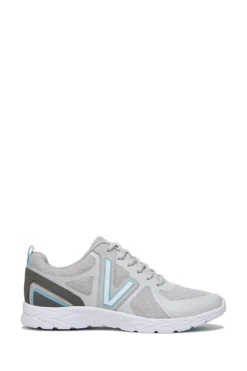 Vionic Grey Miles II Lace Up Trainers
