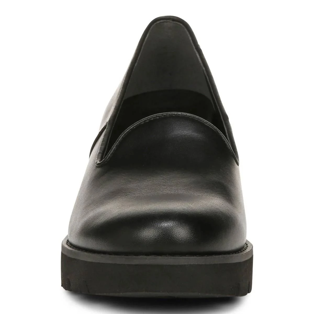 Vionic Women's Willa Wedge Black Leather - Image 4