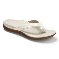 Vionic Women's Tide II Toe Post Sandals White