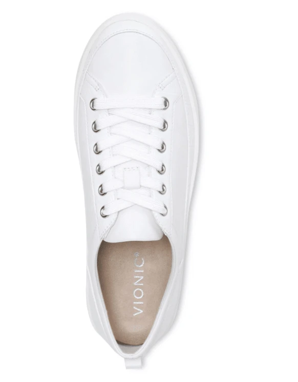 Vionic Women's Winny Sneaker White Leather - Image 7