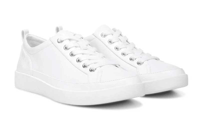 Vionic Women's Winny Sneaker White Leather - Image 9